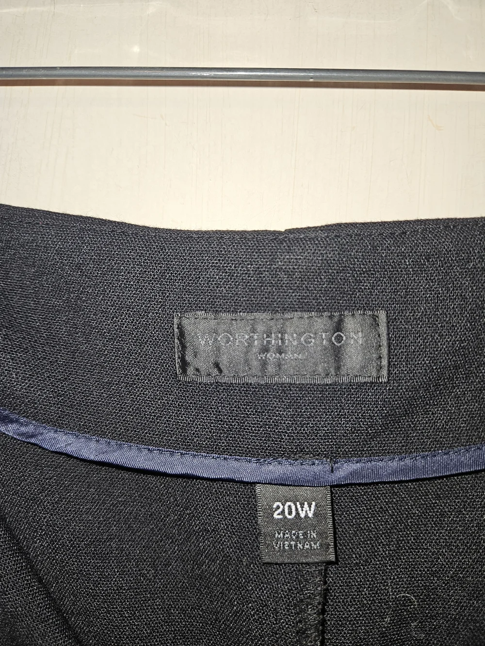 Tailored Black Zip-Front Women's Jacket